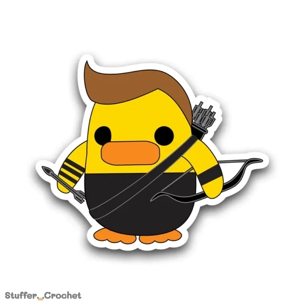 archer hero kapi sticker