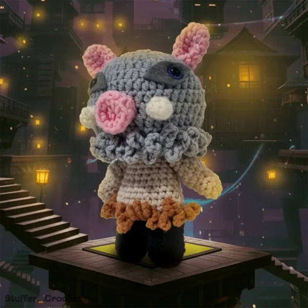 Boar Slayer Crochet Doll