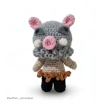 boar slayer crochet doll