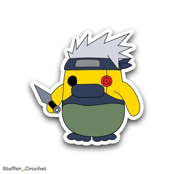 copy ninja kapi duck sticker