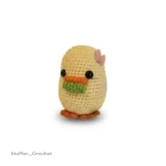 Duck Bamboo Crochet Doll