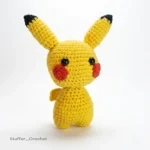 electric mouse crochet doll