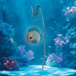 fish crochet keychain