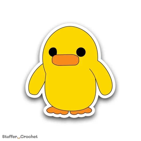 giga duck sticker