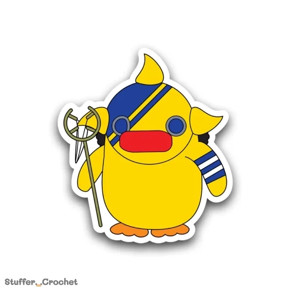 Hero Mask Sniper Kapi Duck Sticker