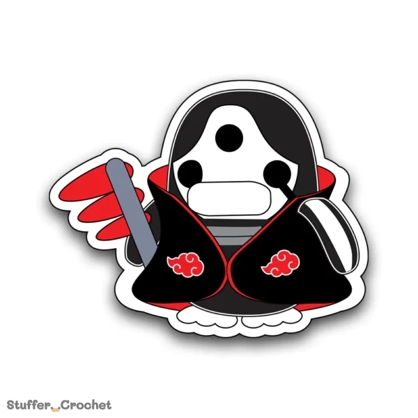 immortal ninja kapi duck sticker