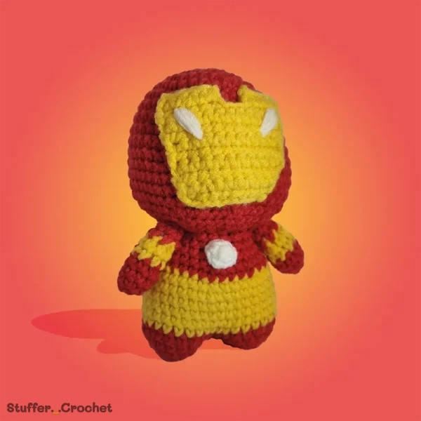 Iron Hero Crochet Doll