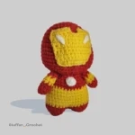 iron hero crochet doll