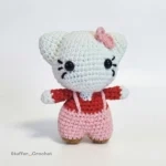 Pink Kitty Crochet Doll