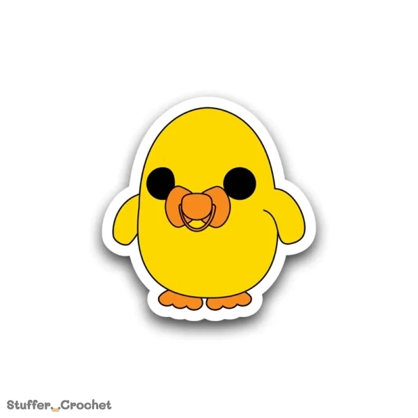 Piyo Duck Sticker