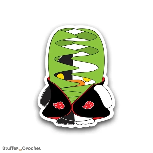 plant ninja kapi duck sticker