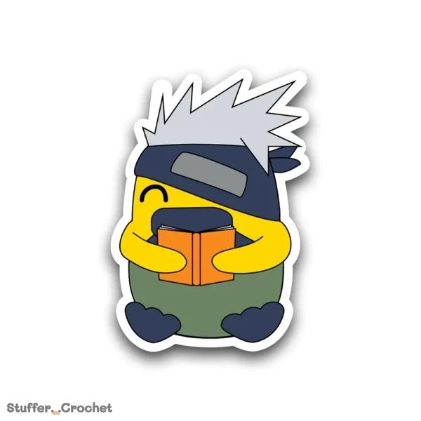 Reading Copy Ninja Kapi Duck Sticker
