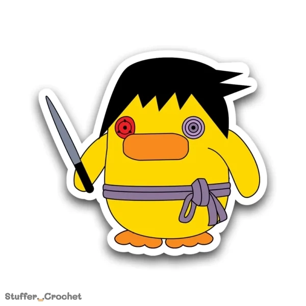 Revenge Ninja Kapi Duck Sticker