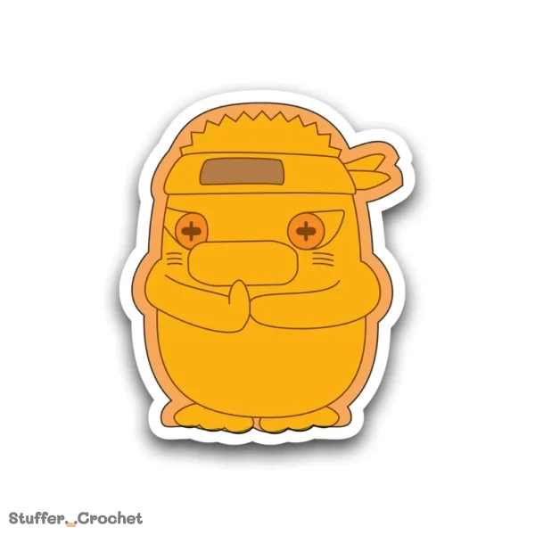 Sage Glow Sage Ninja Kapi Duck Sticker