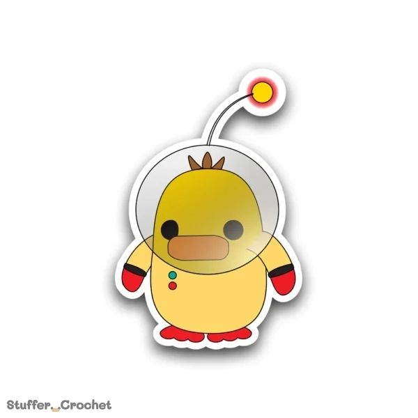 Space Captain Kapi Sticker