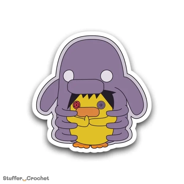 spirit armor ninja kapi duck sticker