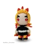 sun piller crochet doll