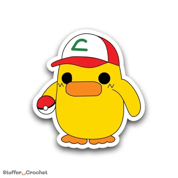 Trainer Kapi Duck Sticker
