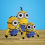 yellow helpers crochet doll