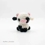 cow keychain