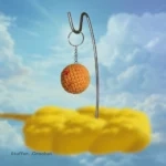Star Ball Crochet Keychain