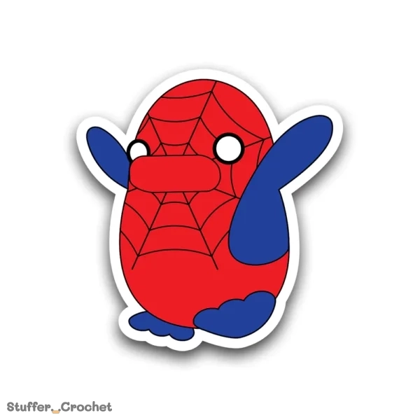 web slinger piki sticker